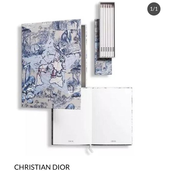 Christian Dior Other - Dior Gift Set Notebook & Pencils Limited Edition Around The World Stationary Set